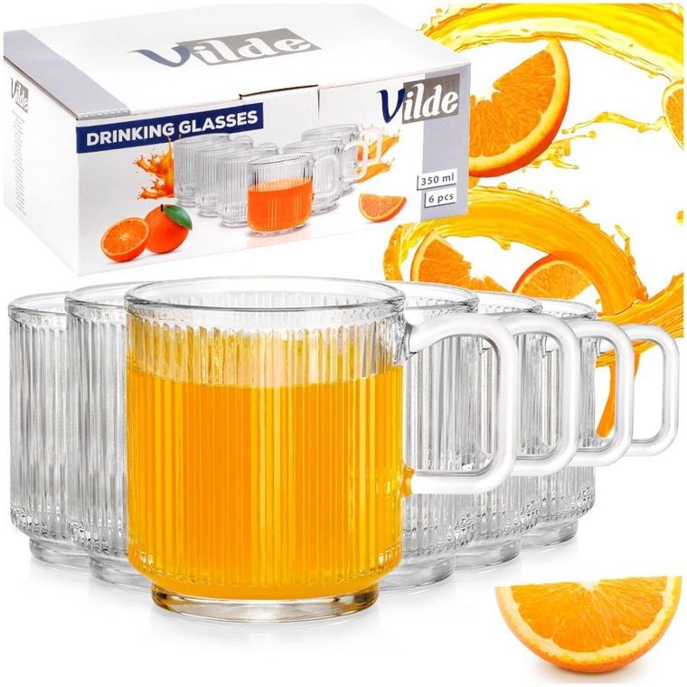 Vilde, szklanki, 350 ml, 6 szt.