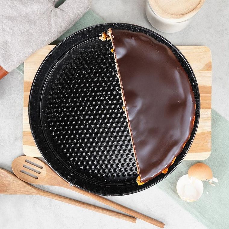 Vilde, tortownica rozpinana, granitowa, 28 cm