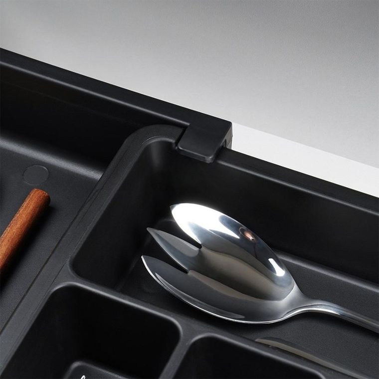 Vilde, wkład na sztućce do szuflady, rozsuwany, 33-56,5-37,5 cm