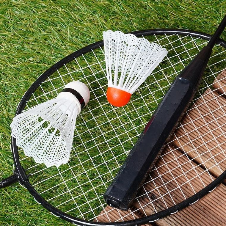 Vilde, zestaw do badmintona, 8 lotek, 61 cm, 12 elementów