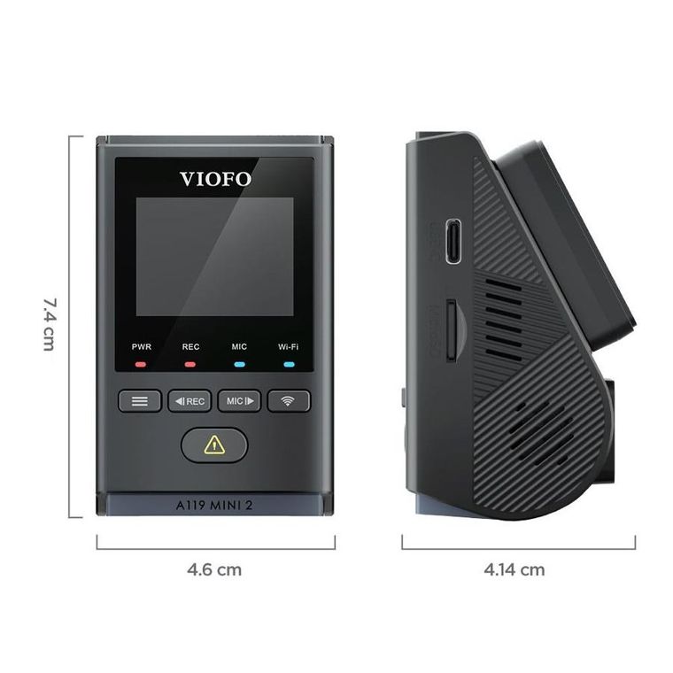 Viofo, rejestrator trasy, A119 MINI 2-G GPS