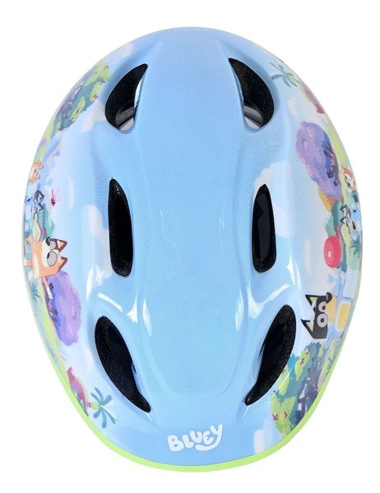 Volare, Bluey, kask ochronny, rozmiar 52-56, niebieski