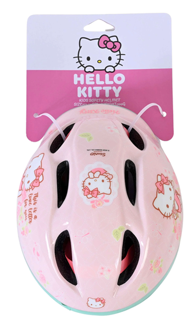 Volare, Hello Kitty, kask ochronny, różowy, rozmiar 52-56 cm
