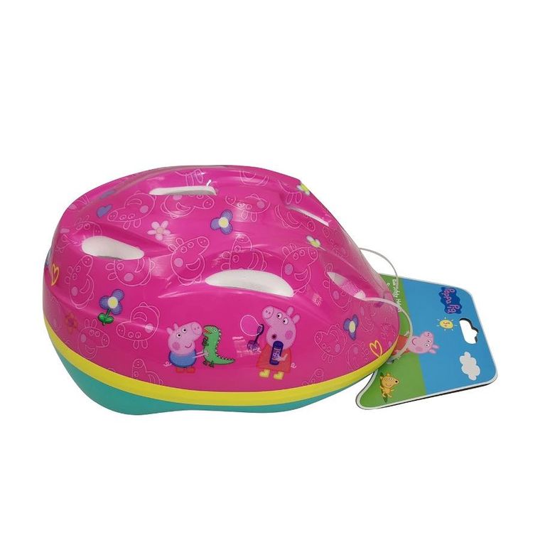 Volare, Peppa Pig, kask rowerowy, 51-55 cm