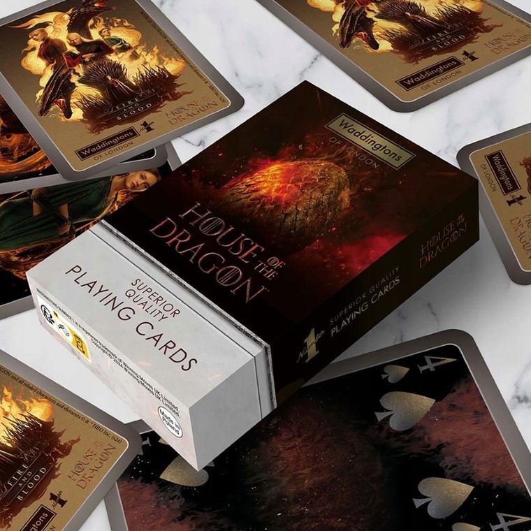 Waddingtons no.1, House of Dragon, karty do gry