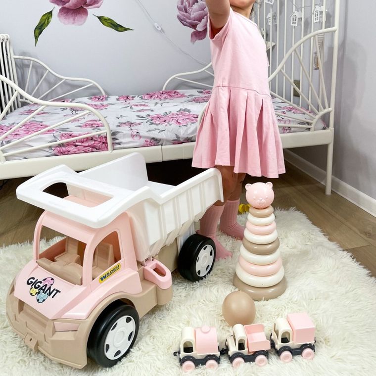 Wader, Różana Wata Cukrowa, Misiowa piramidka, 11 elementów