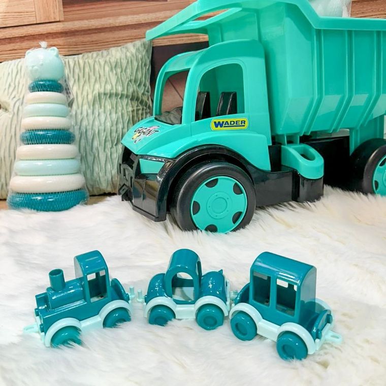 Wader, Szmaragdowa Komnata, Kid Cars Trio, zestaw pojazdów