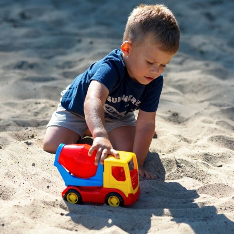 Wader, Tech Truck, Betoniarka, 24,5 cm