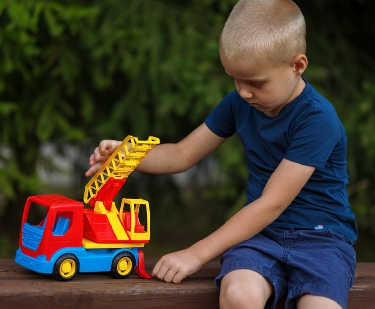 Wader, Tech Truck, Straż pożarna, 23 cm