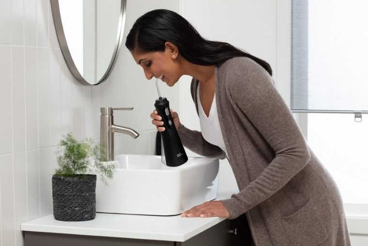 WaterPik, Ultra Black, irygator podróżny, czarny