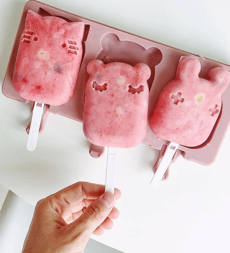 We Might Be Tiny, silikonowe foremki do lodów, yellow