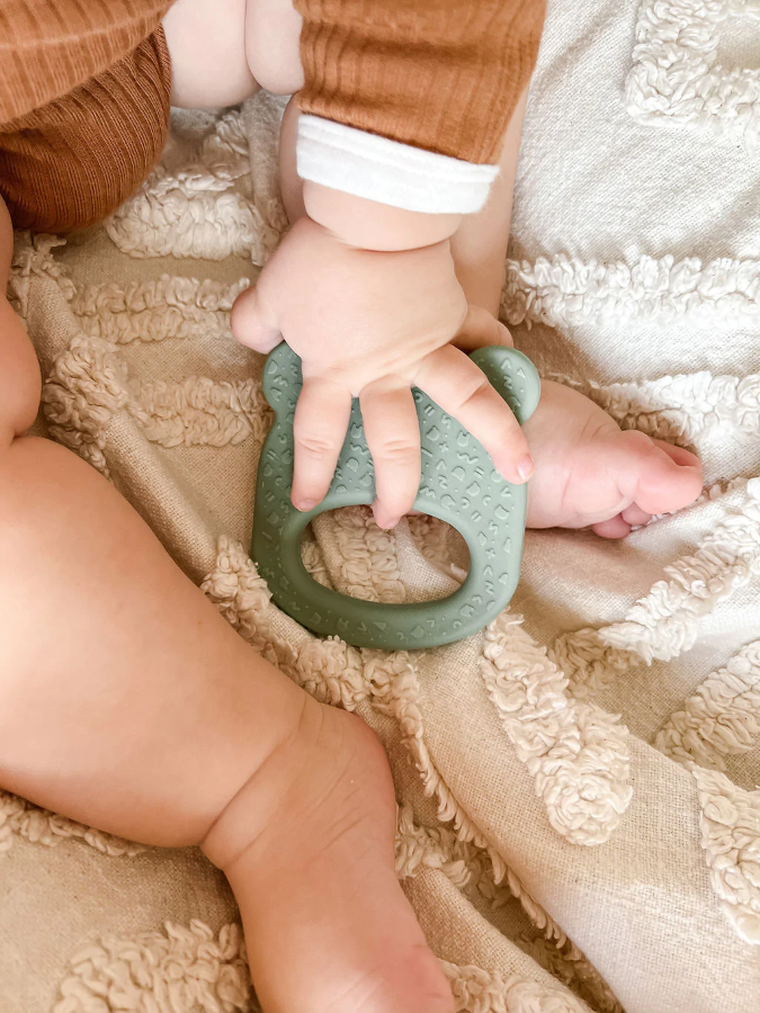 We Might be Tiny, silikonowy gryzak, Kot, Sage