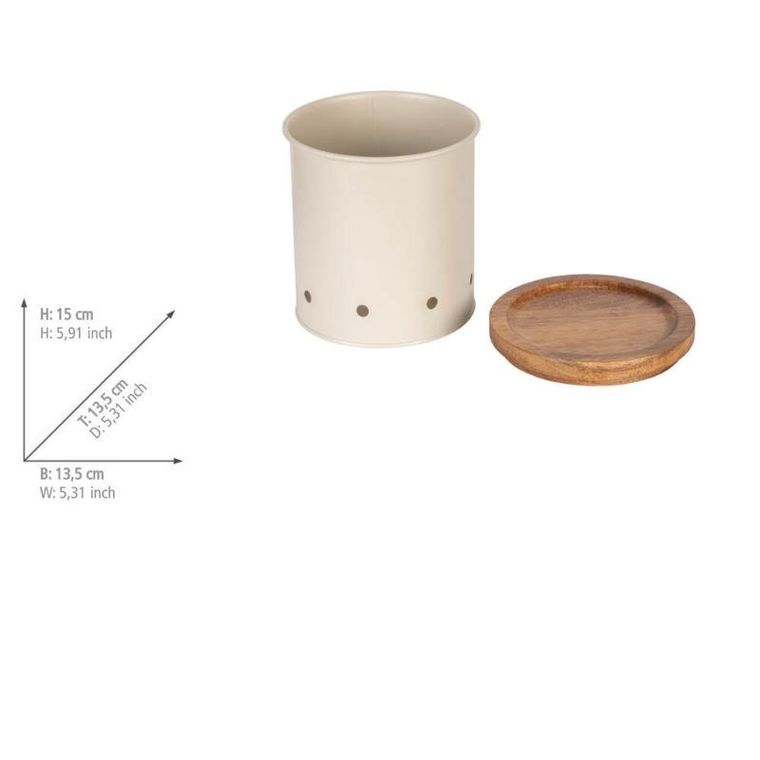 Wenko, Aria, przewiewna puszka do przechowywania, 1,6 l