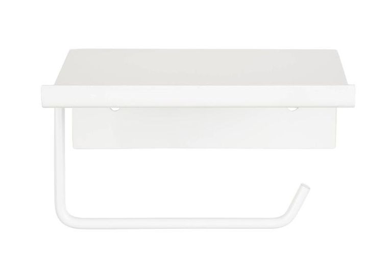 Wenko, Desulo, uchwyt na papier toaletowy, metalowy z półką