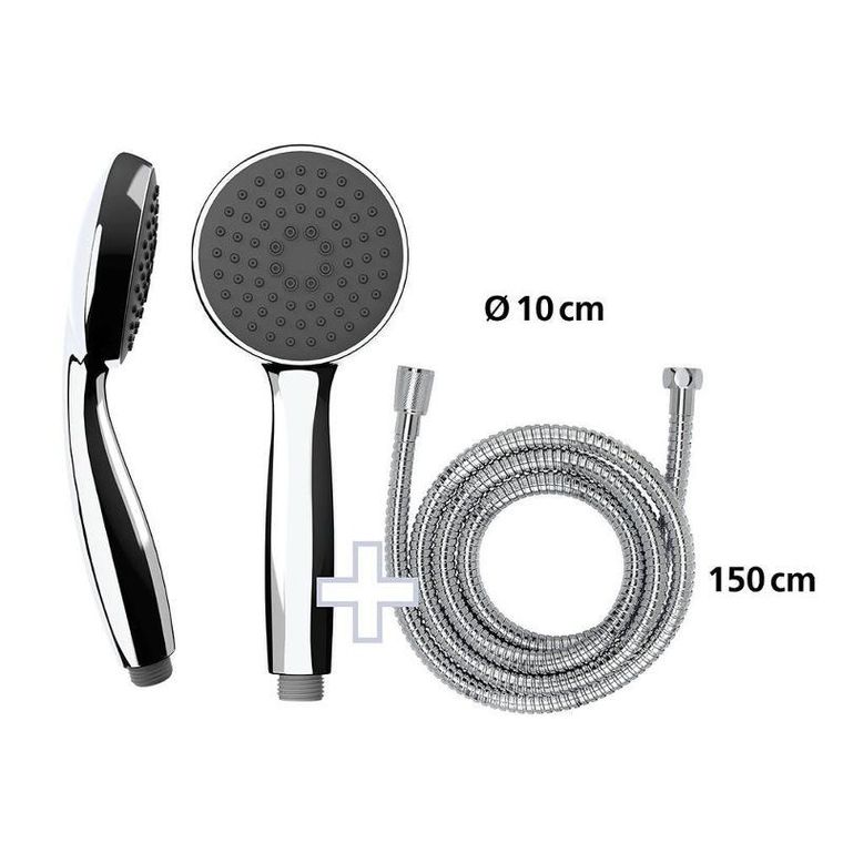 Wenko, drążek prysznicowy LED 74 cm, ciepła biel