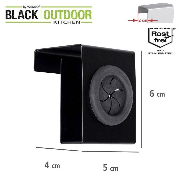 Wenko, haczyk kuchenny, z funkcją push