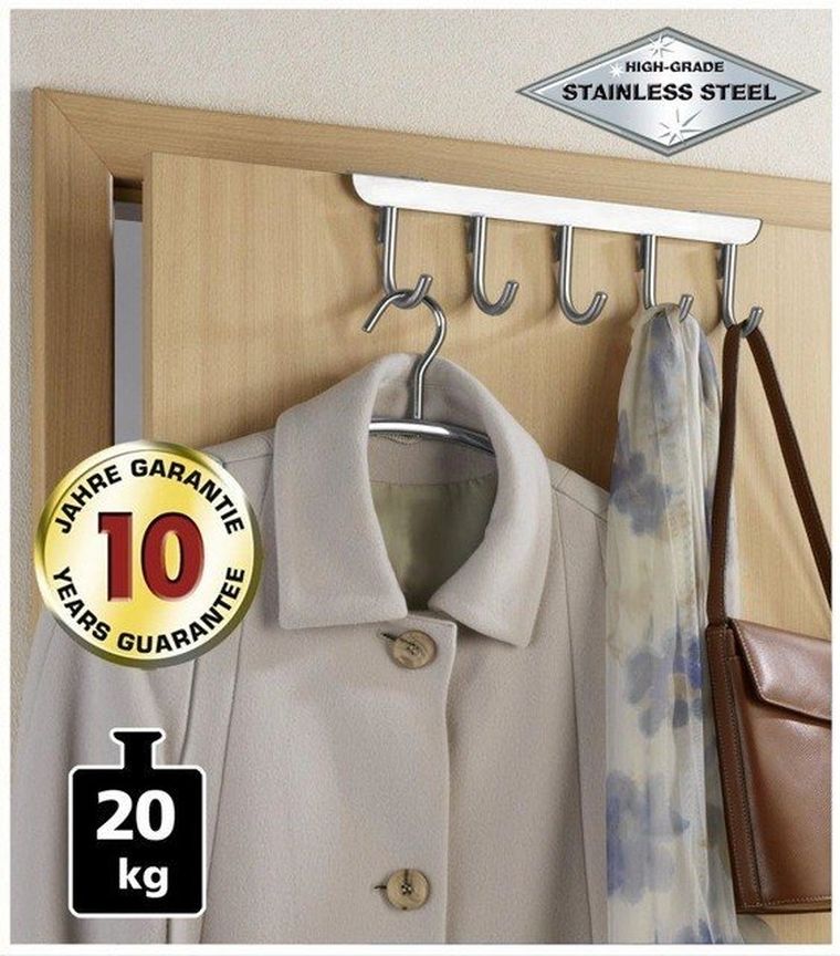 Wenko, Massivo, wieszak na drzwi, 5 haczyków