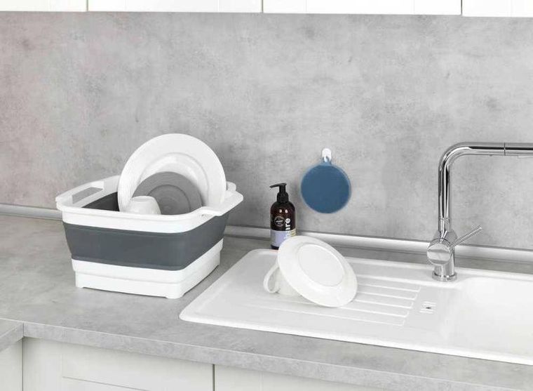 Wenko, miska składana, Sira, z uchwytami