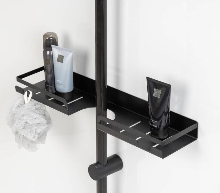 Wenko, półka na drążek prysznicowy, stal nierdzewna, Altarella