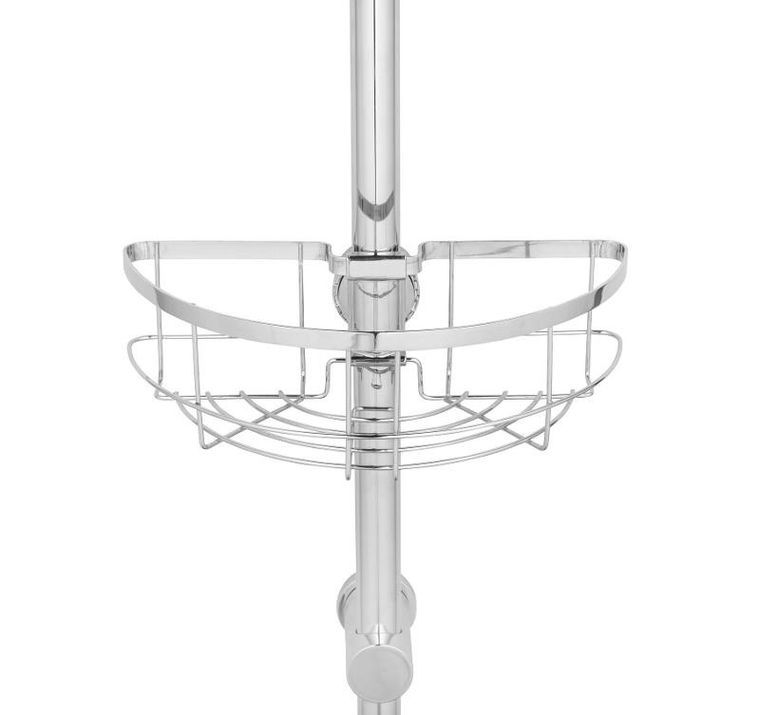 Wenko, półka prysznicowa na drążek, Floresta Round