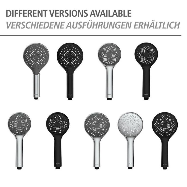 Wenko, słuchawka prysznicowa oszczędzająca wodę, Ø 11 cm