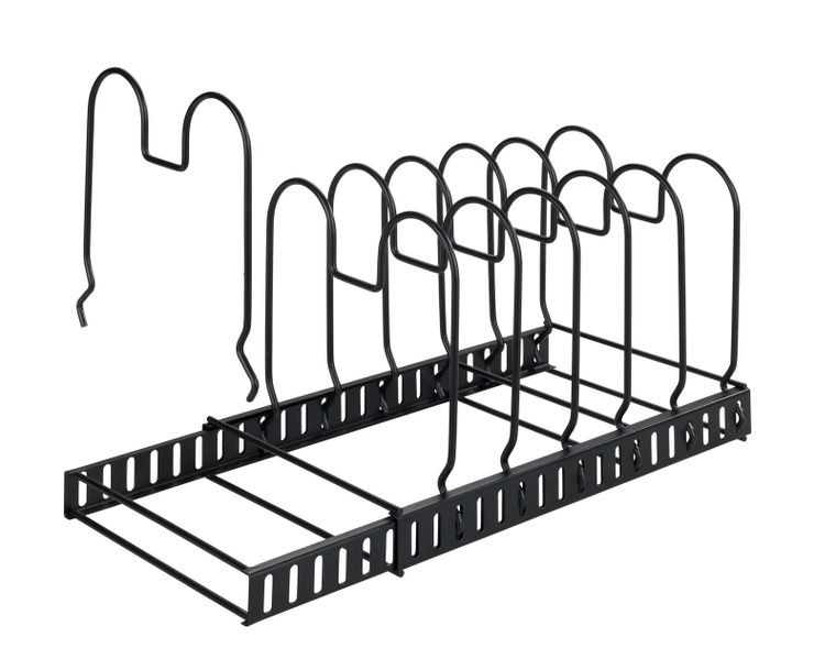 Wenko, teleskopowy ociekacz na naczynia, czarny