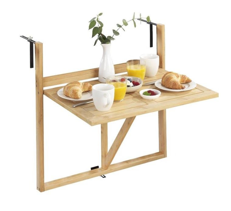 Wenko, Waikiki, składany stolik balkonowy na barierkę