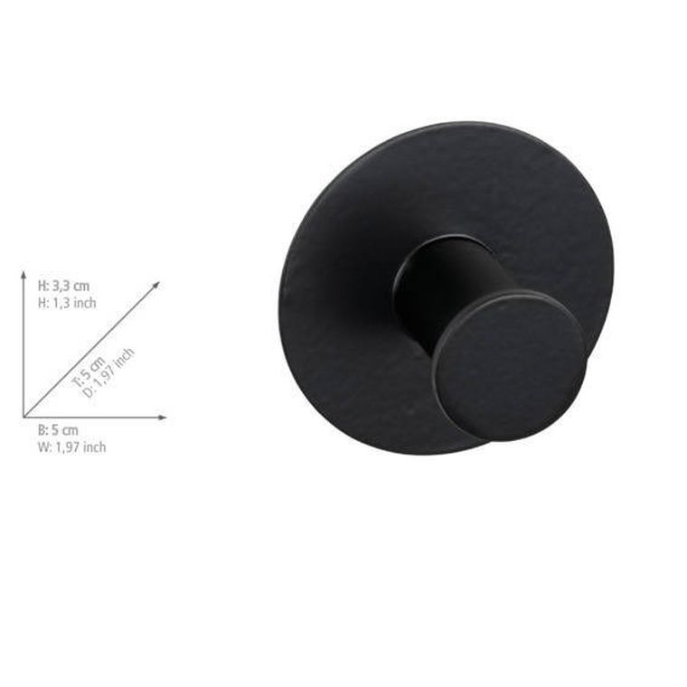 Wenko, wieszak ścienny ze stali nierdzewnej, Celano