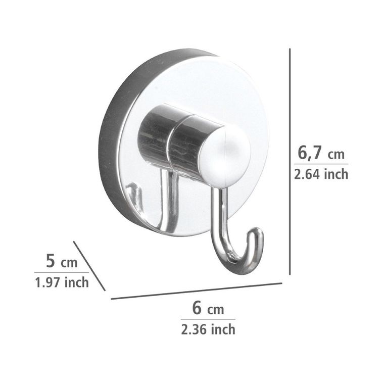 Wenko, wieszaki na przyssawki vacuum-loc, 2 szt.