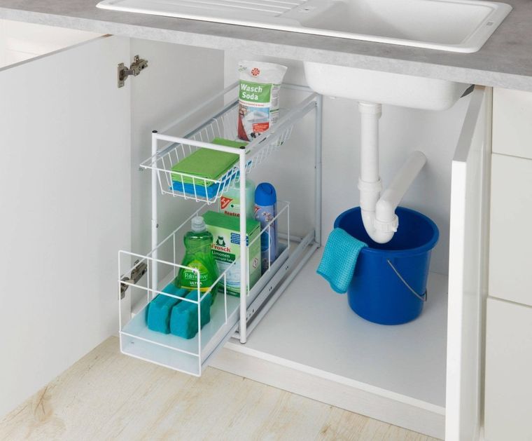 Wenko, wysuwana półka kuchenna, 45-23-45 cm