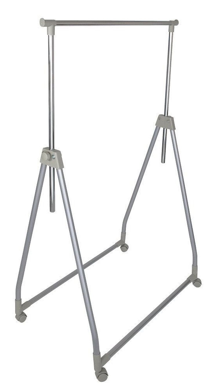 Wieszak na ubrania, na kółkach