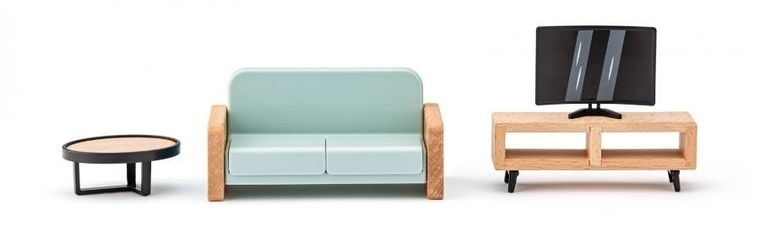 Woodyland, Drewniany domek dla lalek