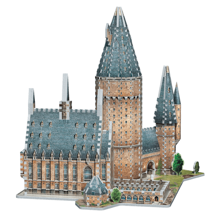 Wrebbit, Harry Potter, Hogwarts Great Hall, puzzle 3D, 850 elementów