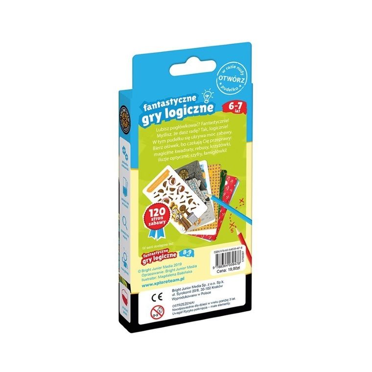 Xplore Team, Fantastyczne gry logiczne dla dzieci w wieku 6-7 lat