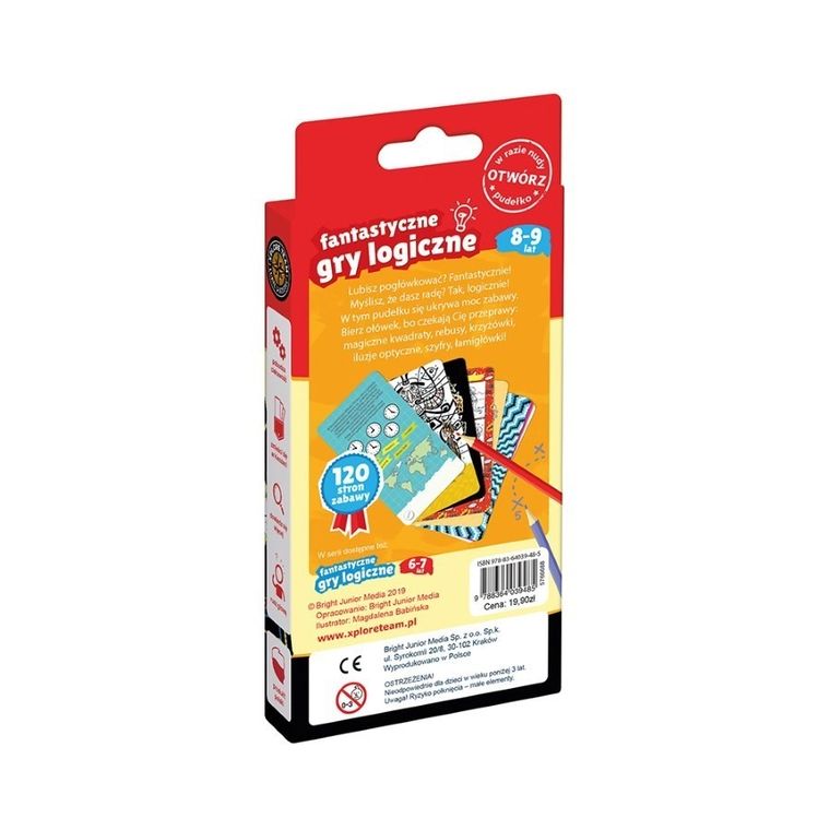 Xplore Team, Fantastyczne gry logiczne dla dzieci w wieku 8-9 lat