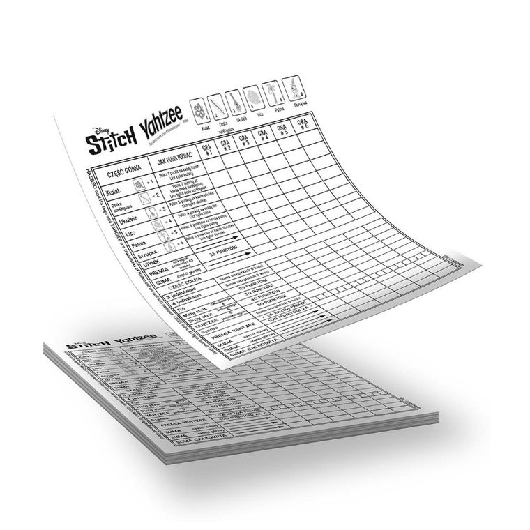 Yahtzee! Lilo i Stitch, gra familijna