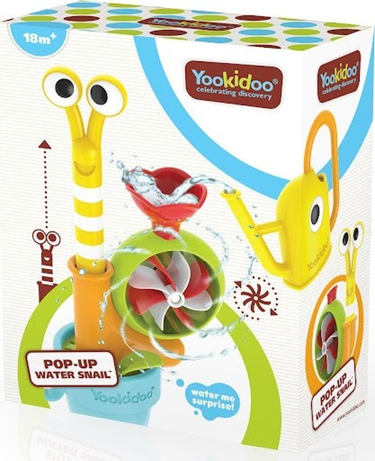 Yookidoo, Wyskakujący ślimak z konewką, zabawka do kąpieli