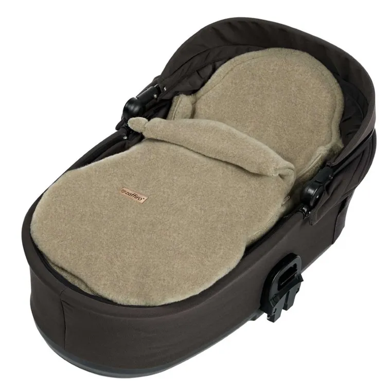 Zaffiro, Mini Sierra, śpiworek wełniany, brown, 0-18 m