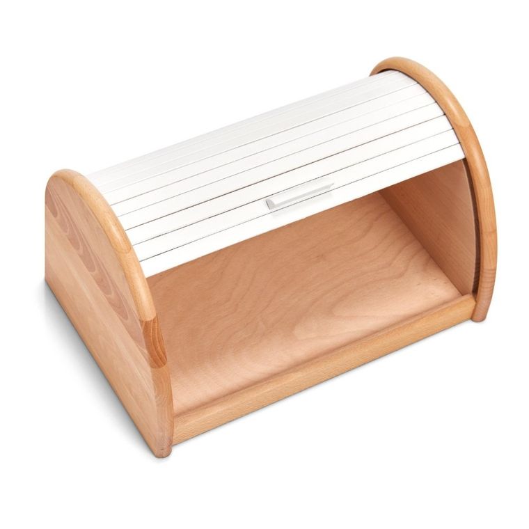 Zeller, drewniany chlebak, 39-25-21cm