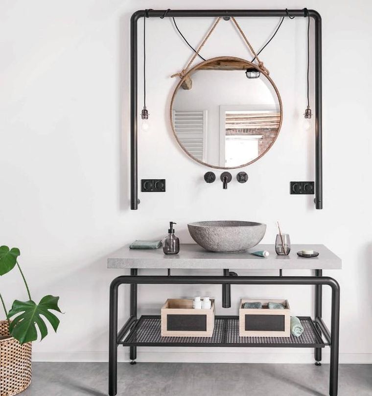 Zeller, drewniany organizer do przechowywania, pojemnik z tablicą kredową