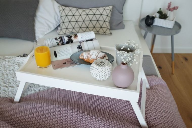 Zeller, koszyk do przechowywania, 2 szt., biały