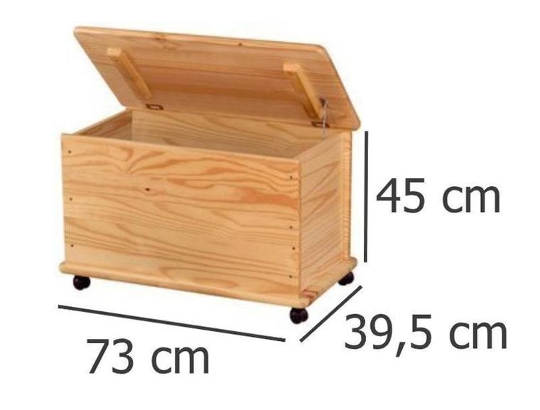 Zeller, skrzynia do przechowywania, organizer z pokrywą, 130l