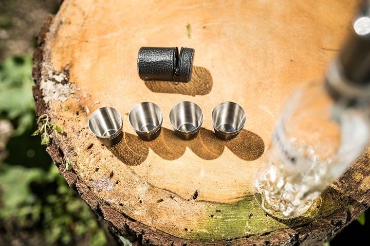 Zestaw kieliszków w etui, 4 szt.