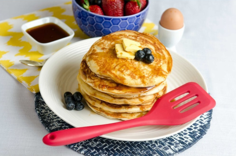 Zestaw przyborów kuchennych, 5 elementów, czerwony