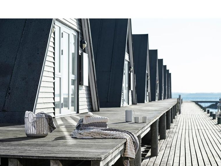 Zone Denmark, Inu, ręcznik łazienkowy, soft grey, 140-70 cm