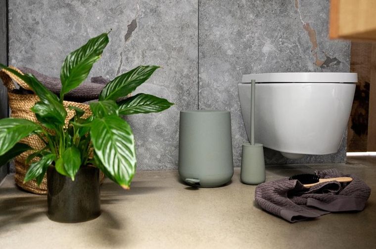 Zone Denmark, kosz łazienkowy na śmieci, 5l, Nova Matcha, green