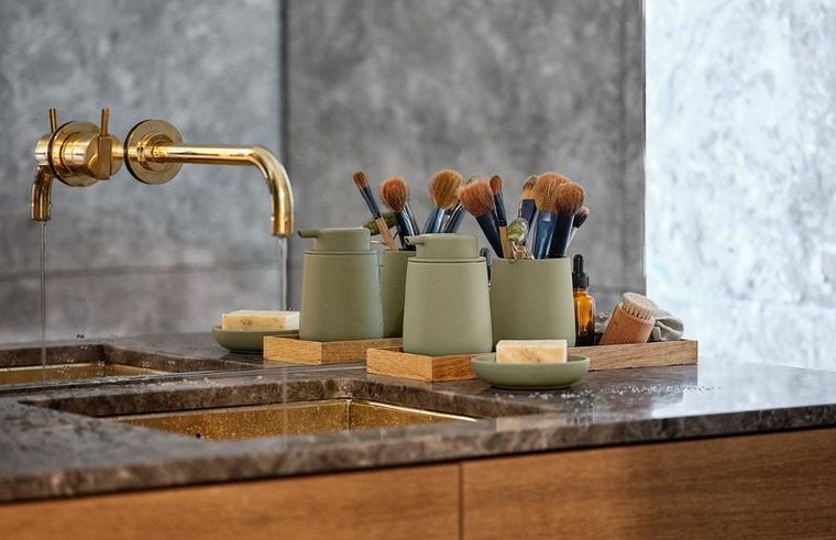 Zone Denmark, kubek na szczoteczki do zębów, Nova One Matcha, green