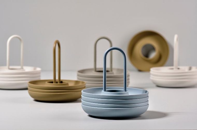 Zone Denmark, Singles, kieliszki do jajek, mud, 4 szt.