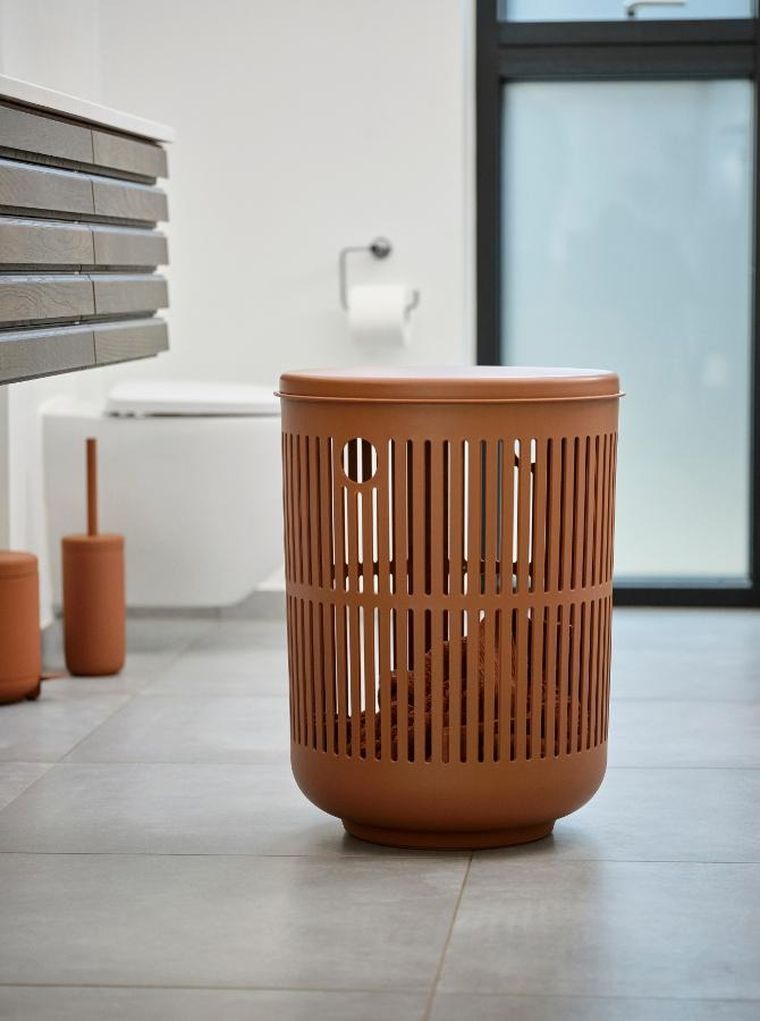 Zone Denmark, Ume, szczotka do WC, terracotta