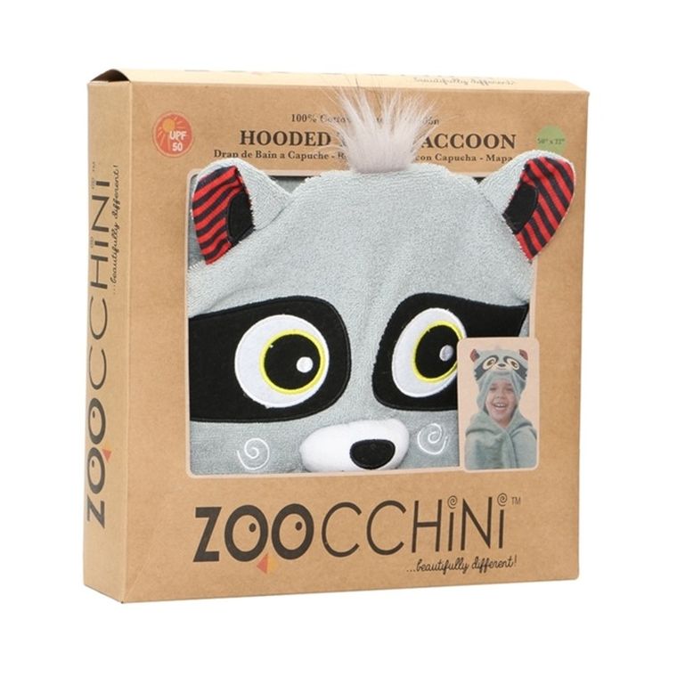 Zoocchini, Szop Pracz, ręcznik dla dziecka z kapturem